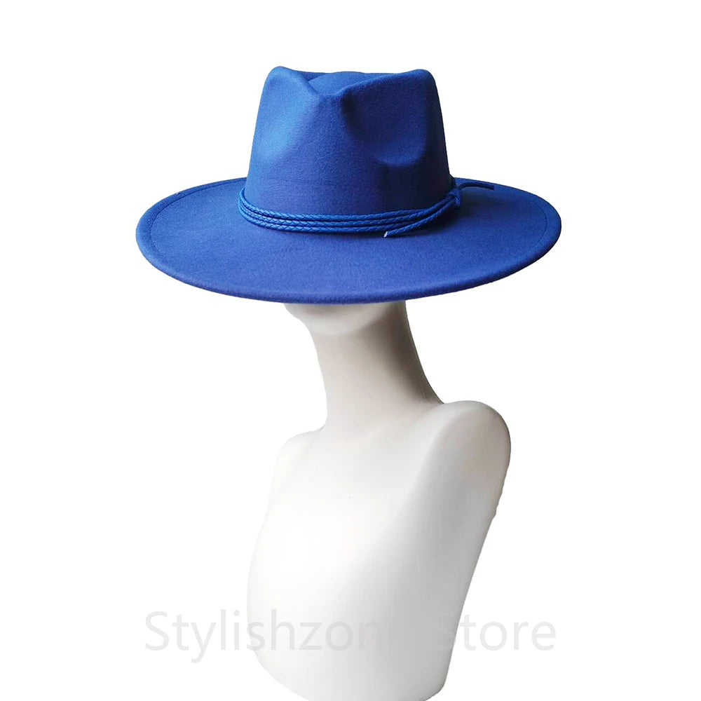 Wide Brim Suede Hat