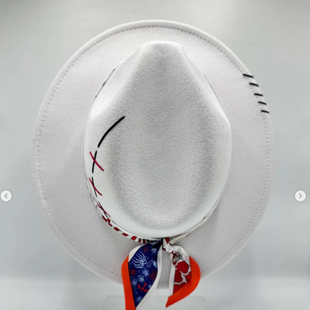 Wide Brim Suede Hat