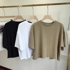 Backless Crop T-Shirt for Women