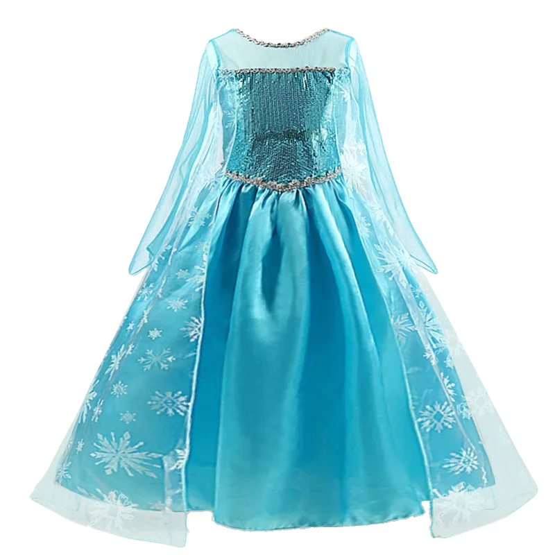 Elsa Princess Dress for Girls 2025
