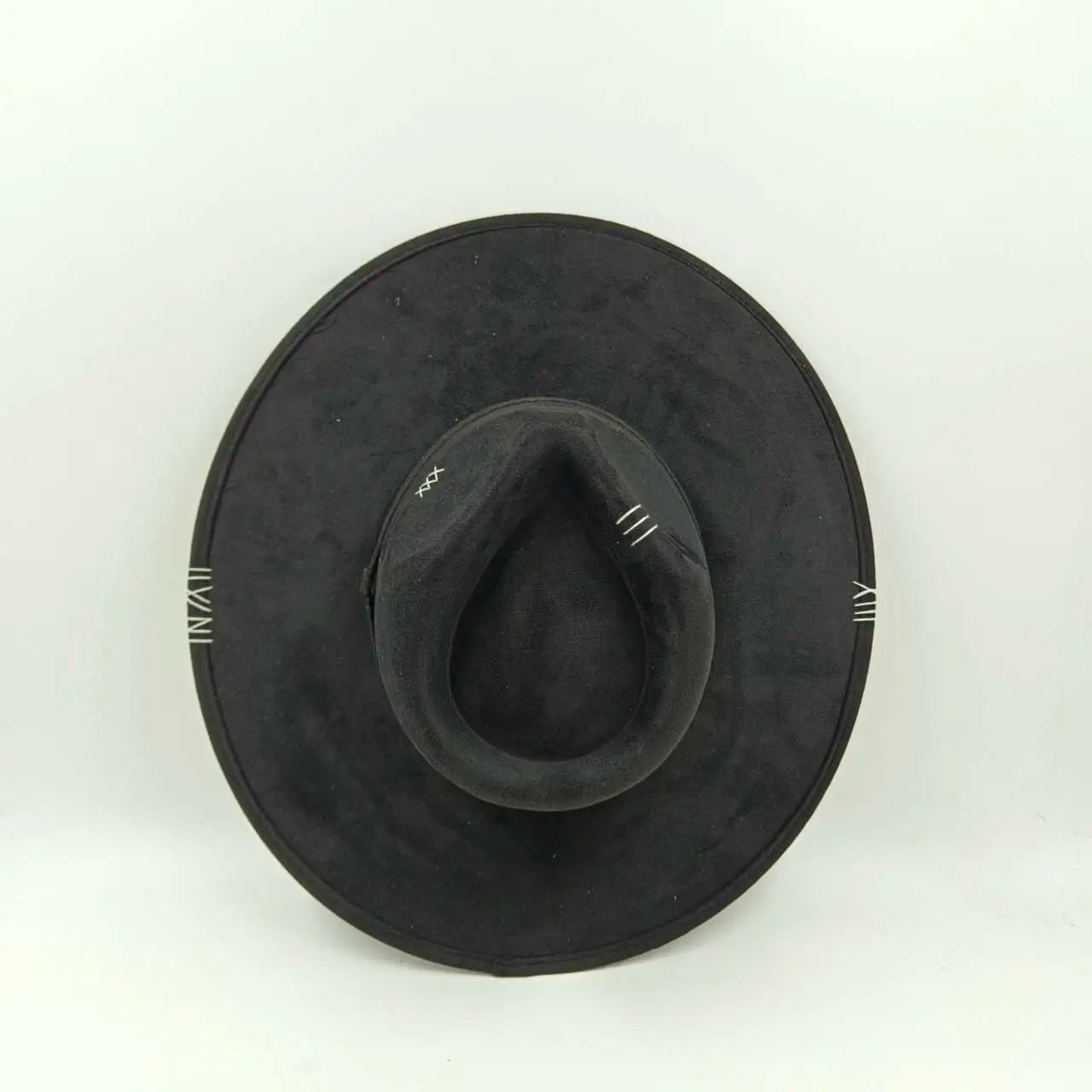 Wide Brim Suede Hat