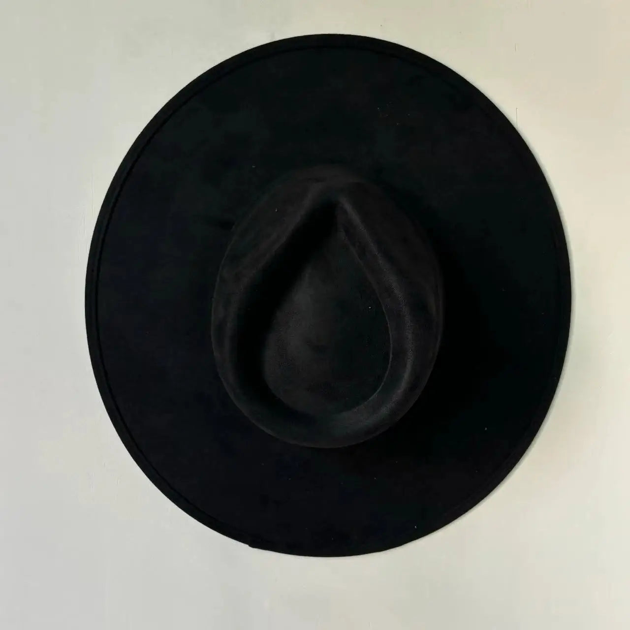 Wide Brim Suede Hat