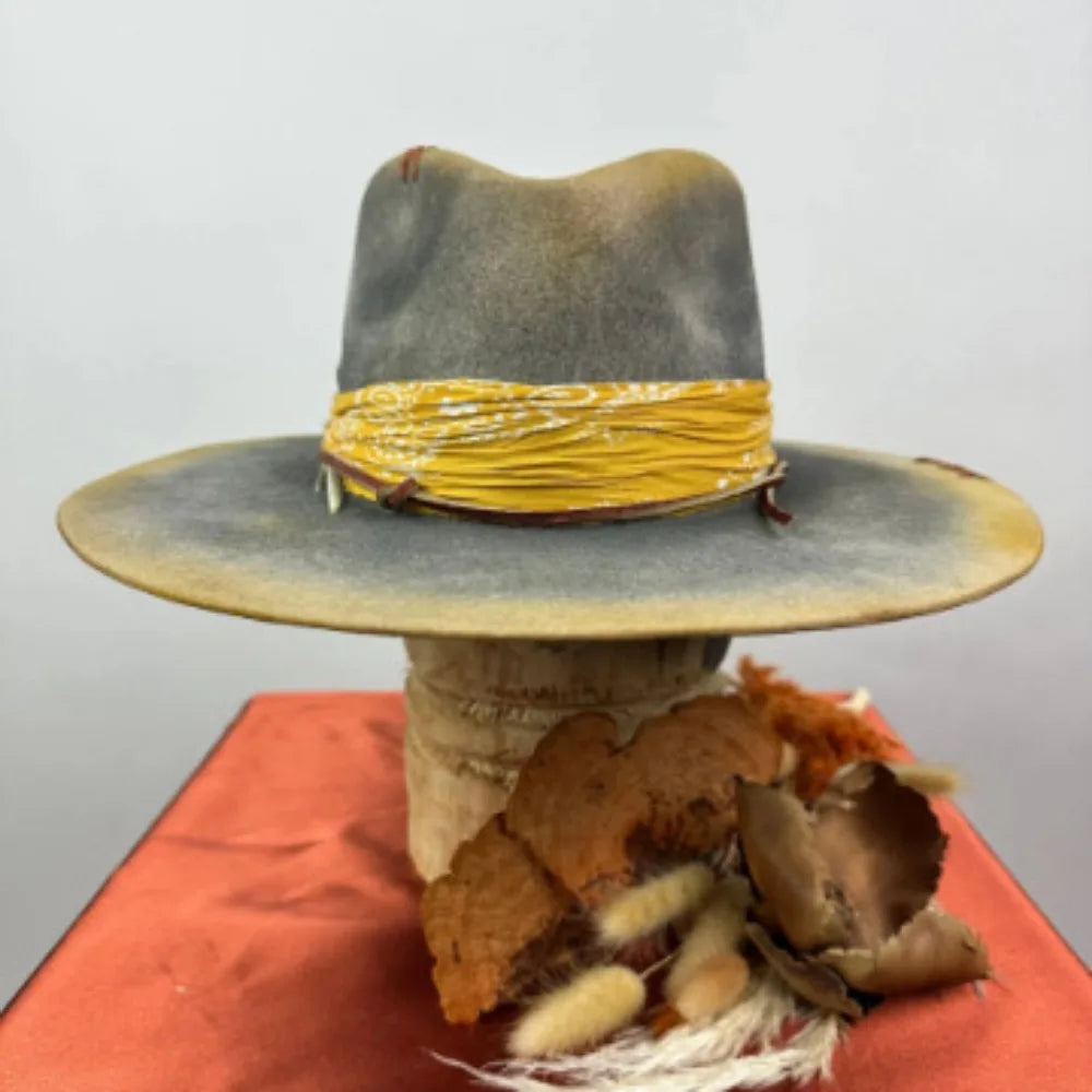 Woven Band Wool Hat