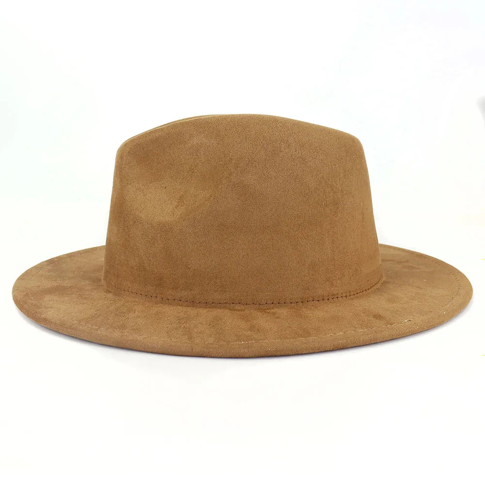 Classic Suede Fedora Hat