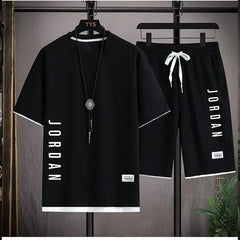 Men's Summer Waffle Set Outfit