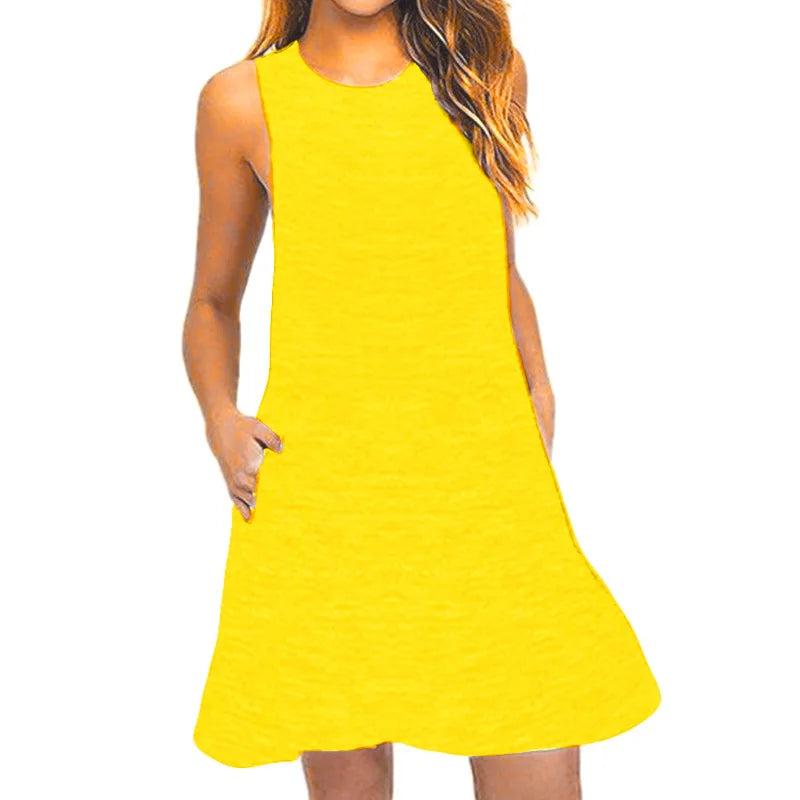 Women’s Summer Swing T-Shirt Dress