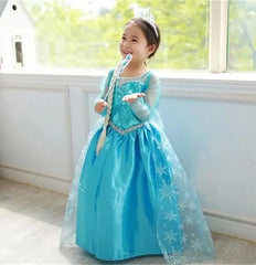Elsa Princess Dress for Girls 2025