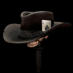 Retro Denim Jazz Hat