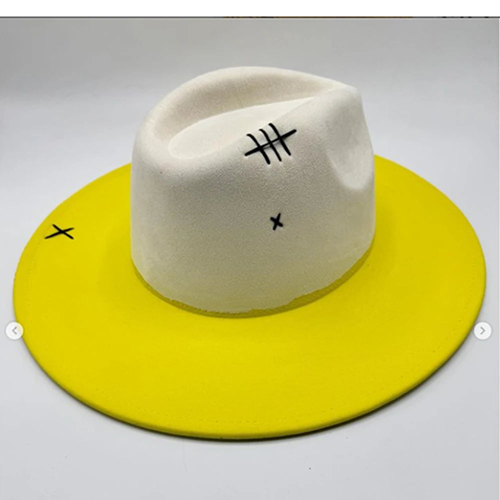 Wide Brim Suede Hat